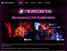 Tablet Screenshot of microcosmosrecords.com